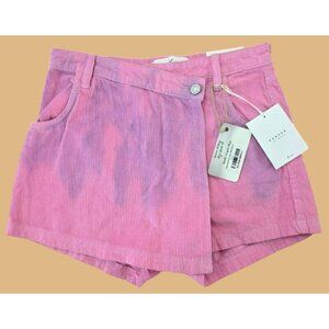 KanCan High Rise Corduroy Pink Haley Skorts Small NWT